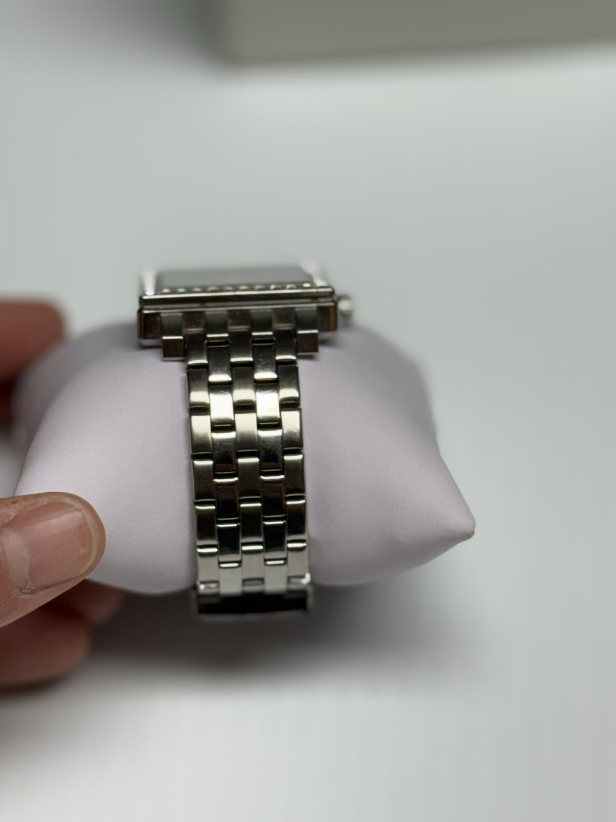 Fossil BQ9365 Women’s Blue Mother of Pearl Crystal Bezel Multifunction Watch