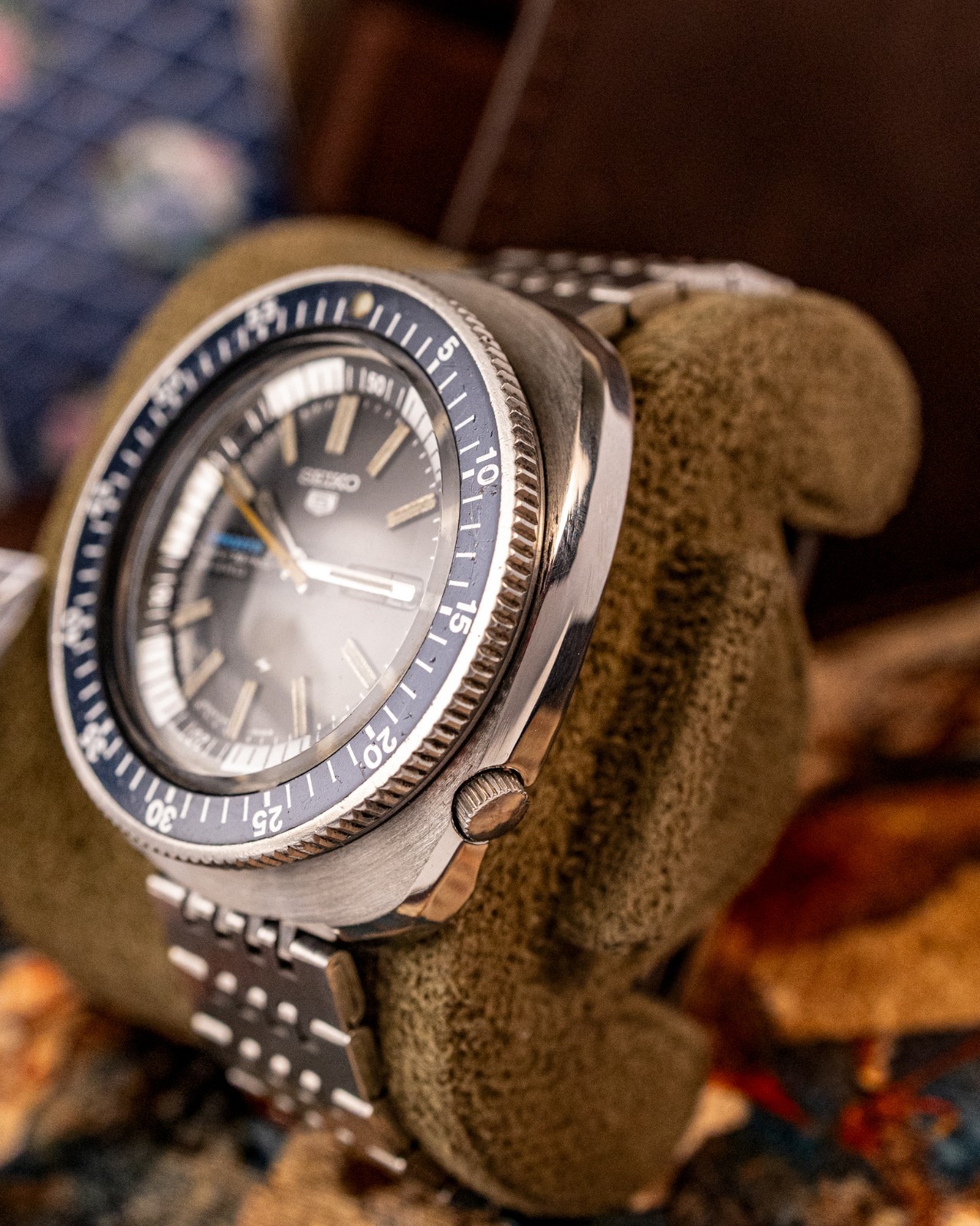 Vintage Seiko 5 Sports 23J – 5126-6030 – Double Hurricane – 1969 JDM