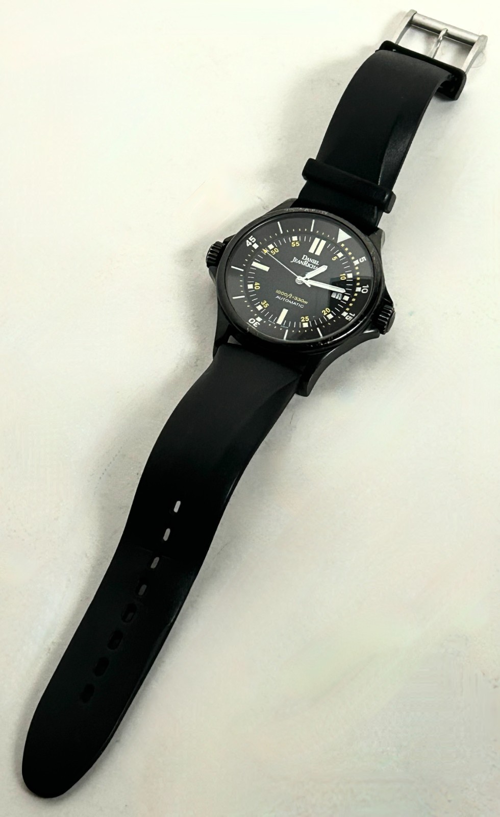 JeanRichard Diverscope 43mm PVD Auto Ref 24020 Full Set Box Papers