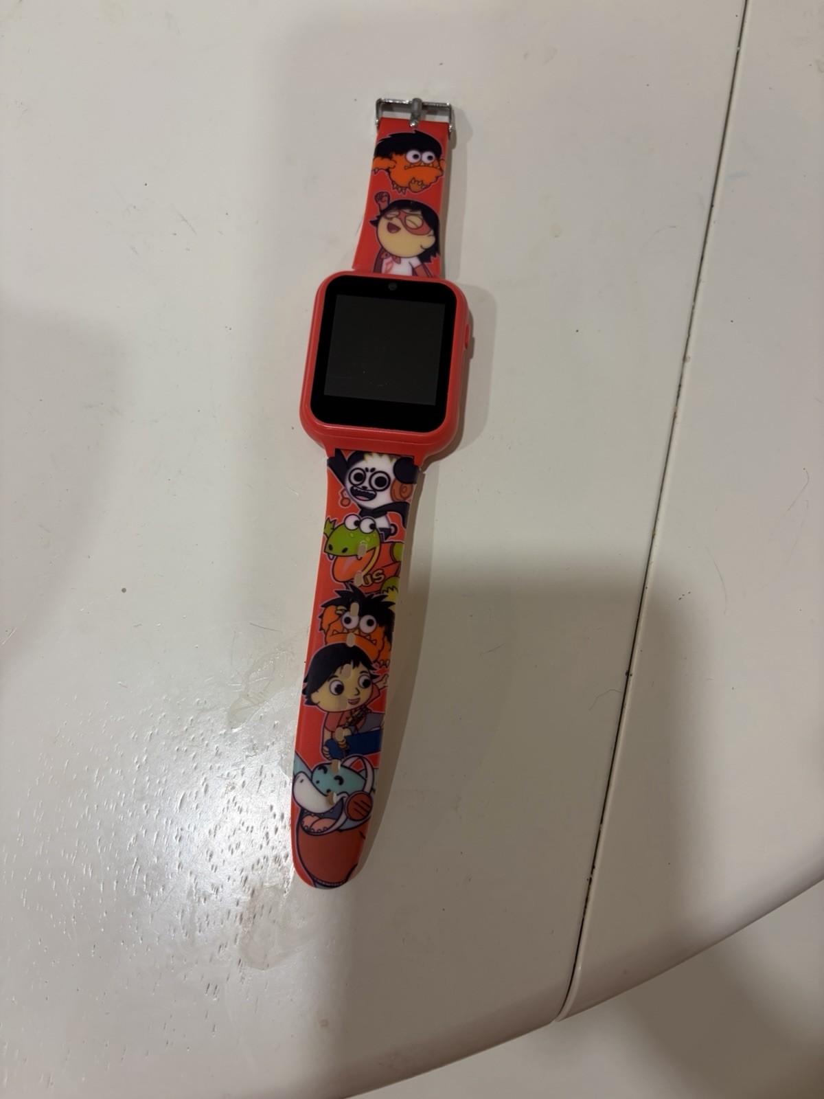 Ryan’s World Kids Digital Smartwatch Red Silicone Strap VGUC-works (no charger)