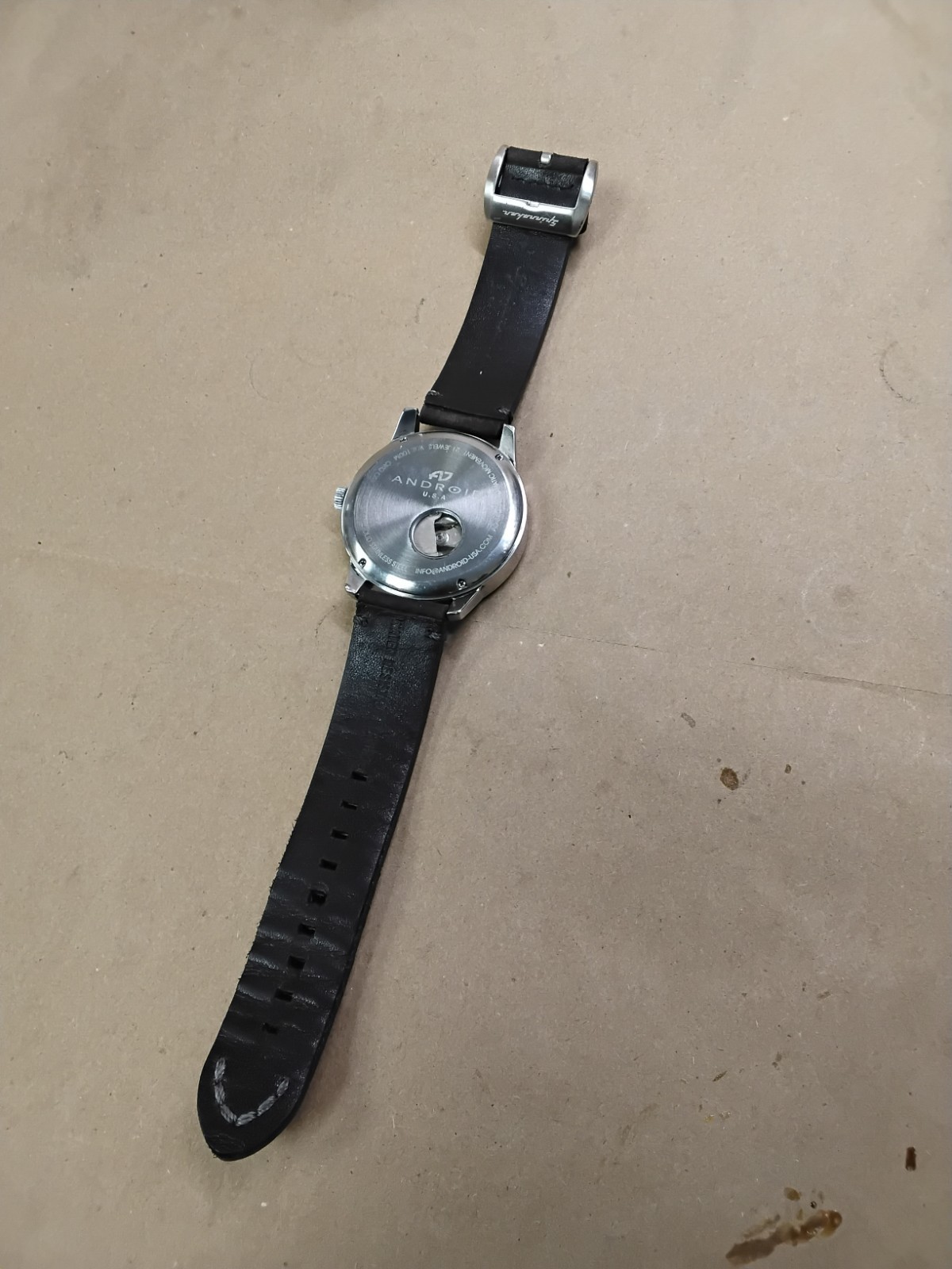 Vintage Android USA Force Automatic Japan Miyota 8205 Men’s Watch See Pictures