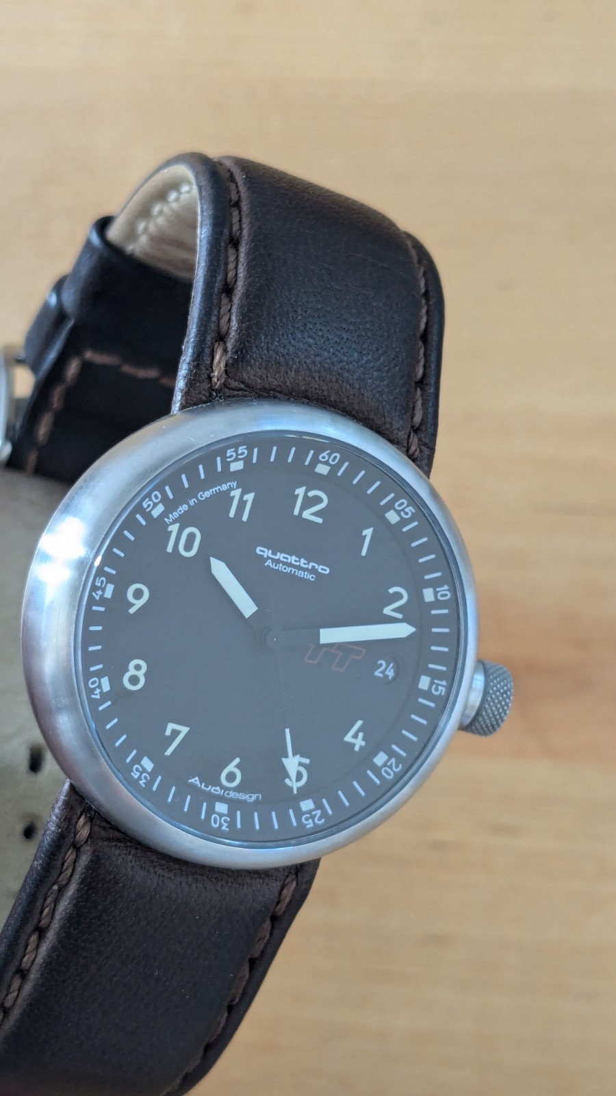 AUDI Design Collection TT Mk1 Quattro ETA 2824-2 Wristwatch (COLLECTOR’S PIECE)