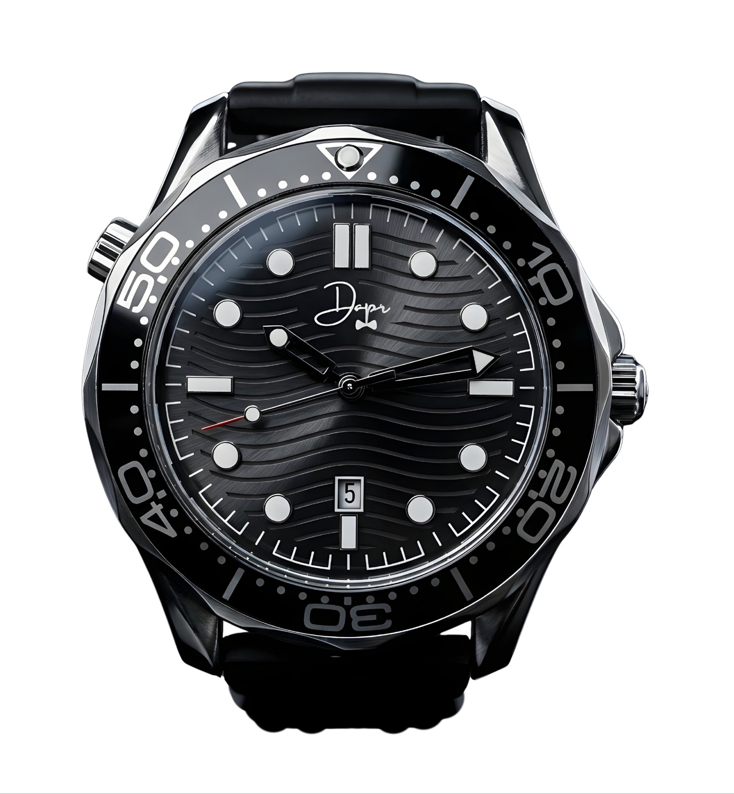 The Black Ocean – Luxury Timepiece Meets Minimalist Elegance
