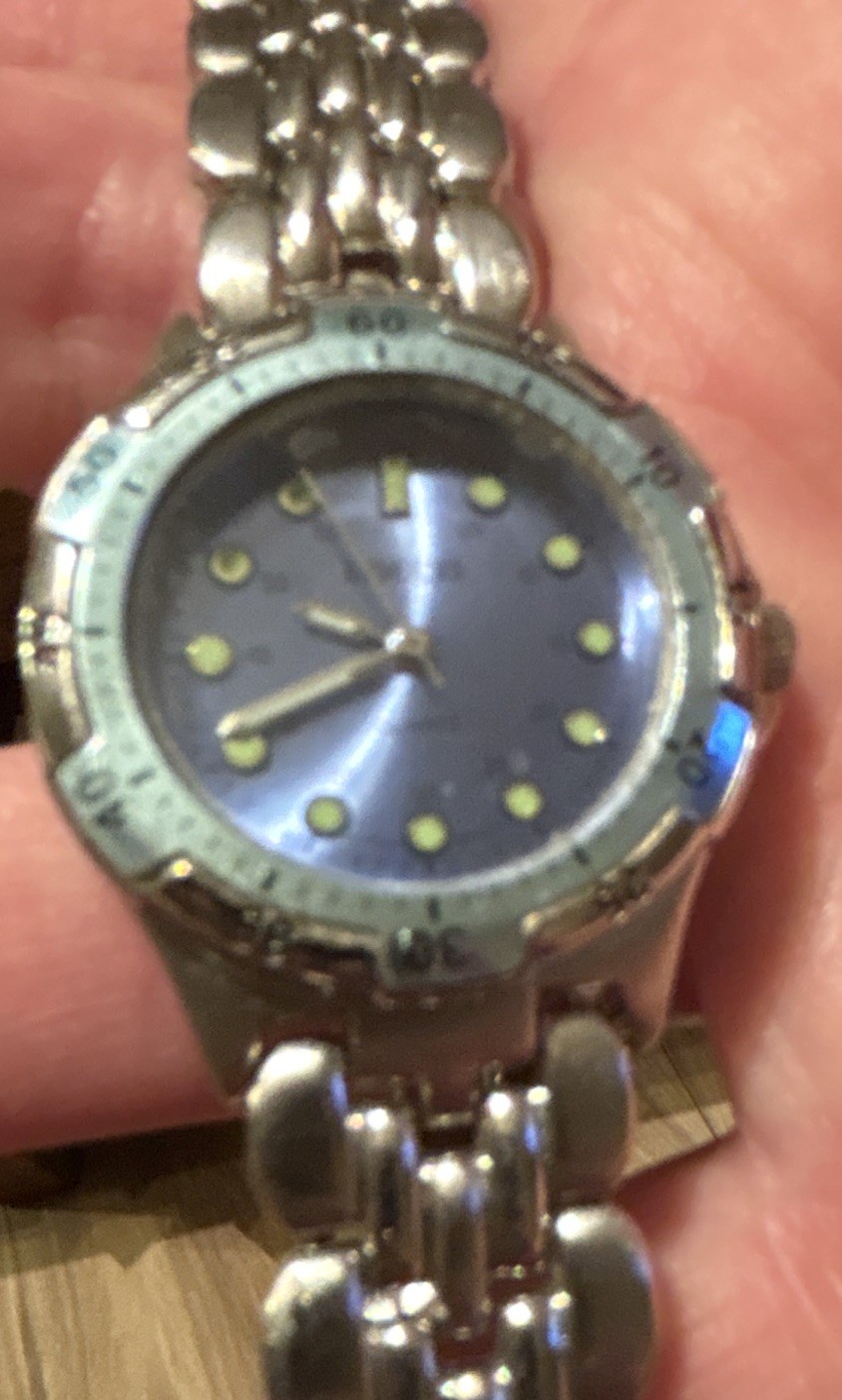 RUMOURS 44947 LADIES’ 30MM SILVER TONE WRISTWATCH
