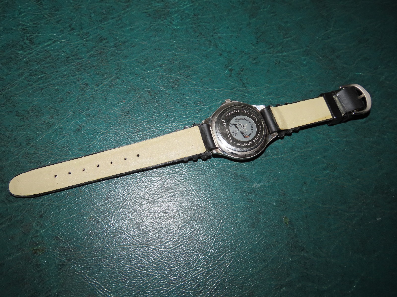 1995 NEW RUNS MEN’S SWISS DESIGNER JACQUES FAREL SUBMARINER HOT LOOK WATCH 3-D