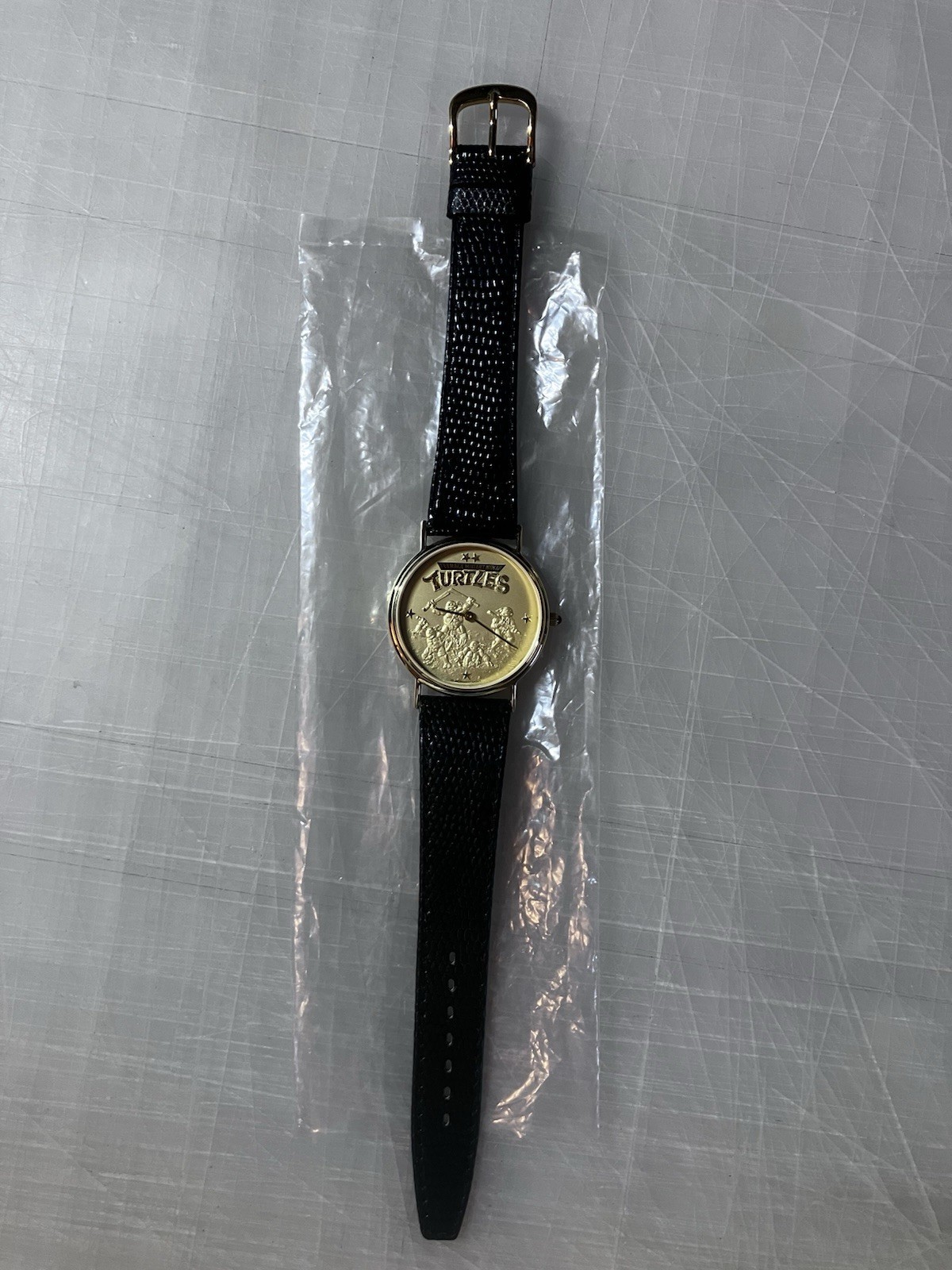 Vintage TMNT Rare 1989 Toy Fair Gold Plated Watch Limited Edition #1761/2000