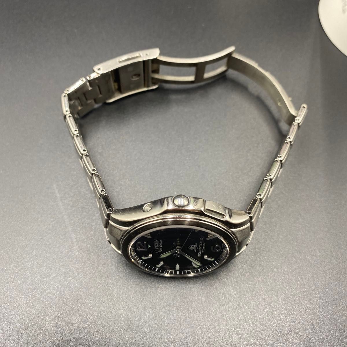 Citizen Attesa H410-T003788 Solar-Powered Titanium Silver