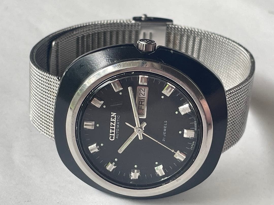 Citizen Blackie Automatic Wristwatch 39mm Analog wrist 21cm/8.3in
