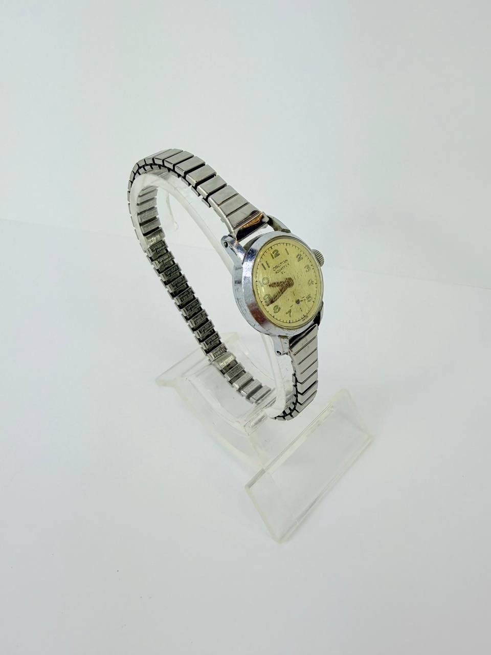 Vintage Croton Aqua Teen Aquateen Women’s Wristwatch Works Swiss Made 17 Jewels
