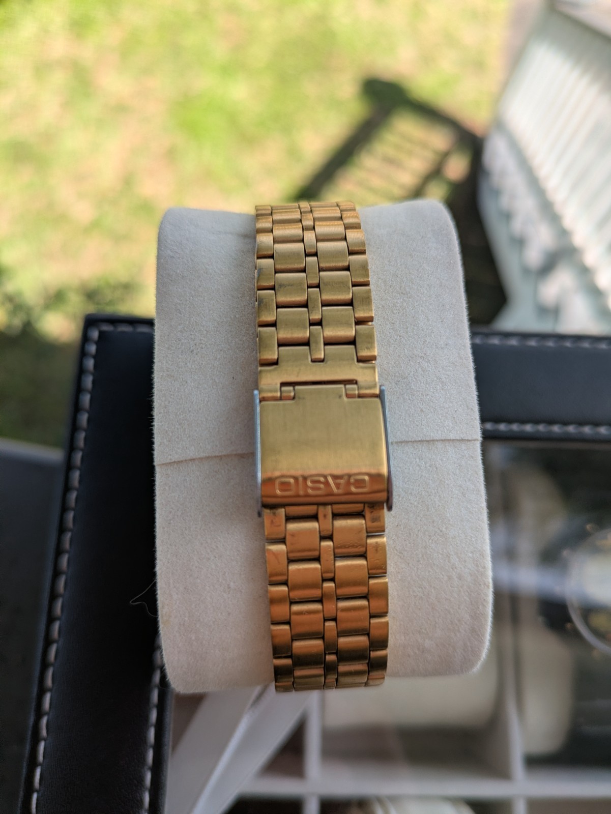 Casio A500WGA-9D Gold World Time Digital Watch Retro Vintage Stylish