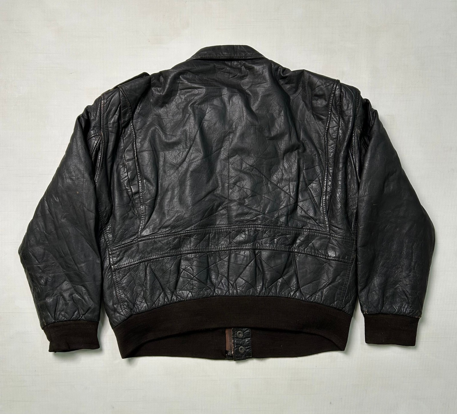 Old Brown PILOT AVIATION LEATHER JACKETS (101)