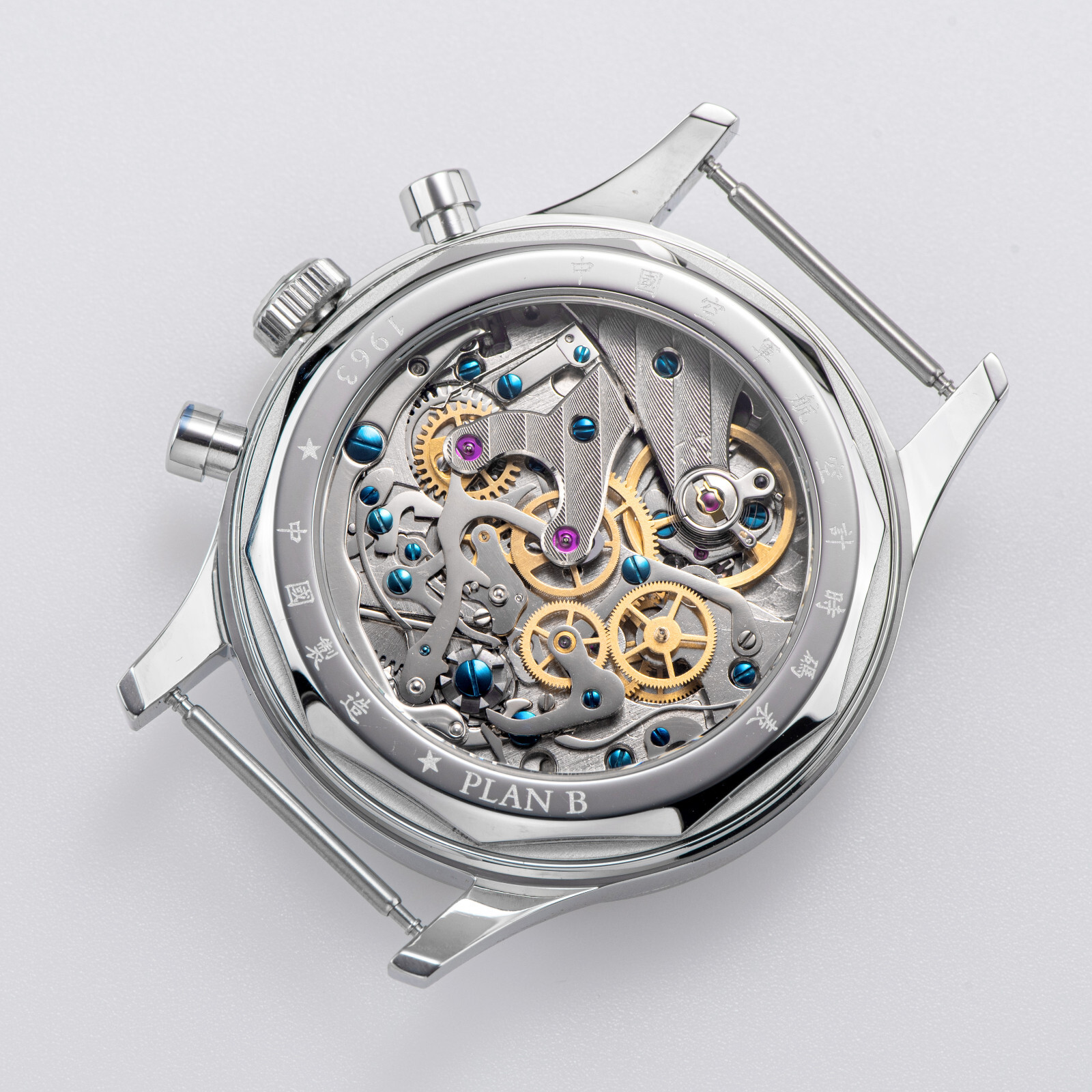 SEAGULL 1963 40mm 2024 Sapphire Upgrade Mechanical Chronograph watch SU1963RD40N