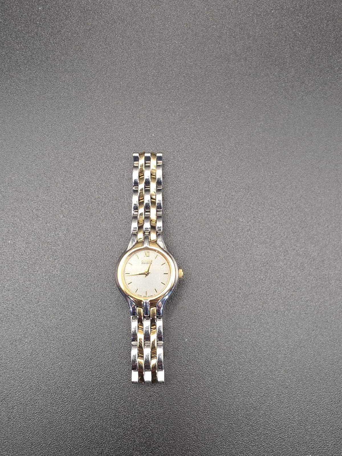 Citizen Womens B023-H30067 Eco-Drive Textured Off Gold Dial 2 Tone Band Parts