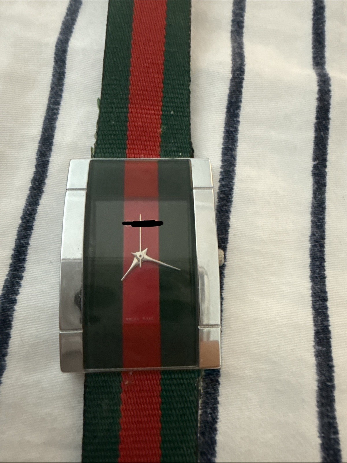 G-style Red Green Strap Watch