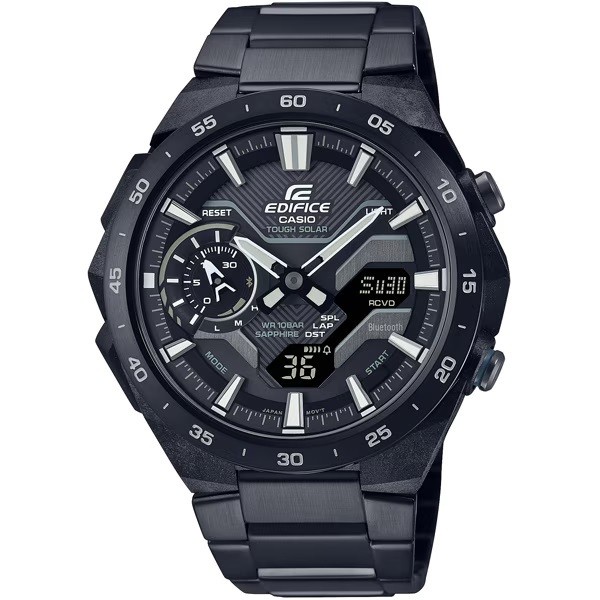 new CASIO official EDIFICE ECB 2200YDC 1AJF WINDFLOW 10 ATM water resistant sola