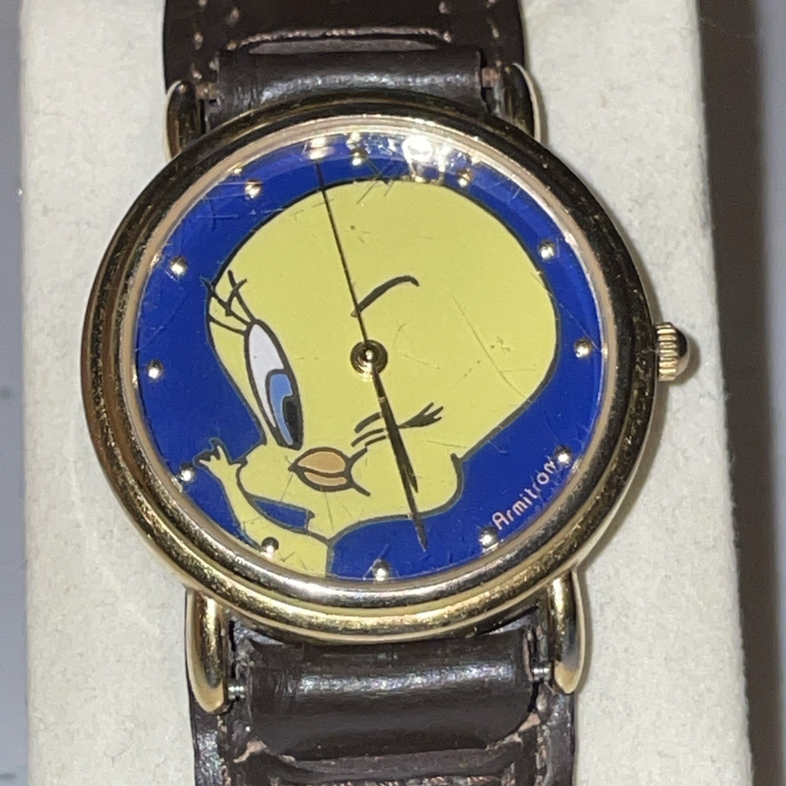 Armitron Tweety Bird “winking” Watch Working.. See pictures/ Read Description