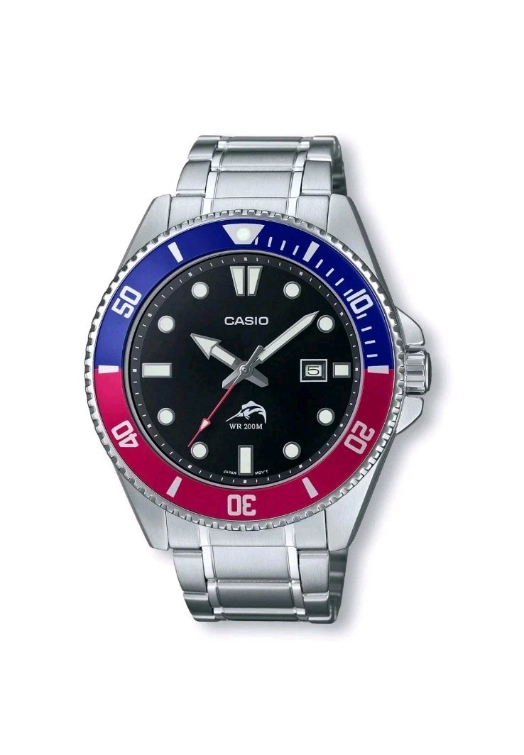 CASIO MDV-106DD-1A2V Sports 200m Stainless Steel Men’s Watch