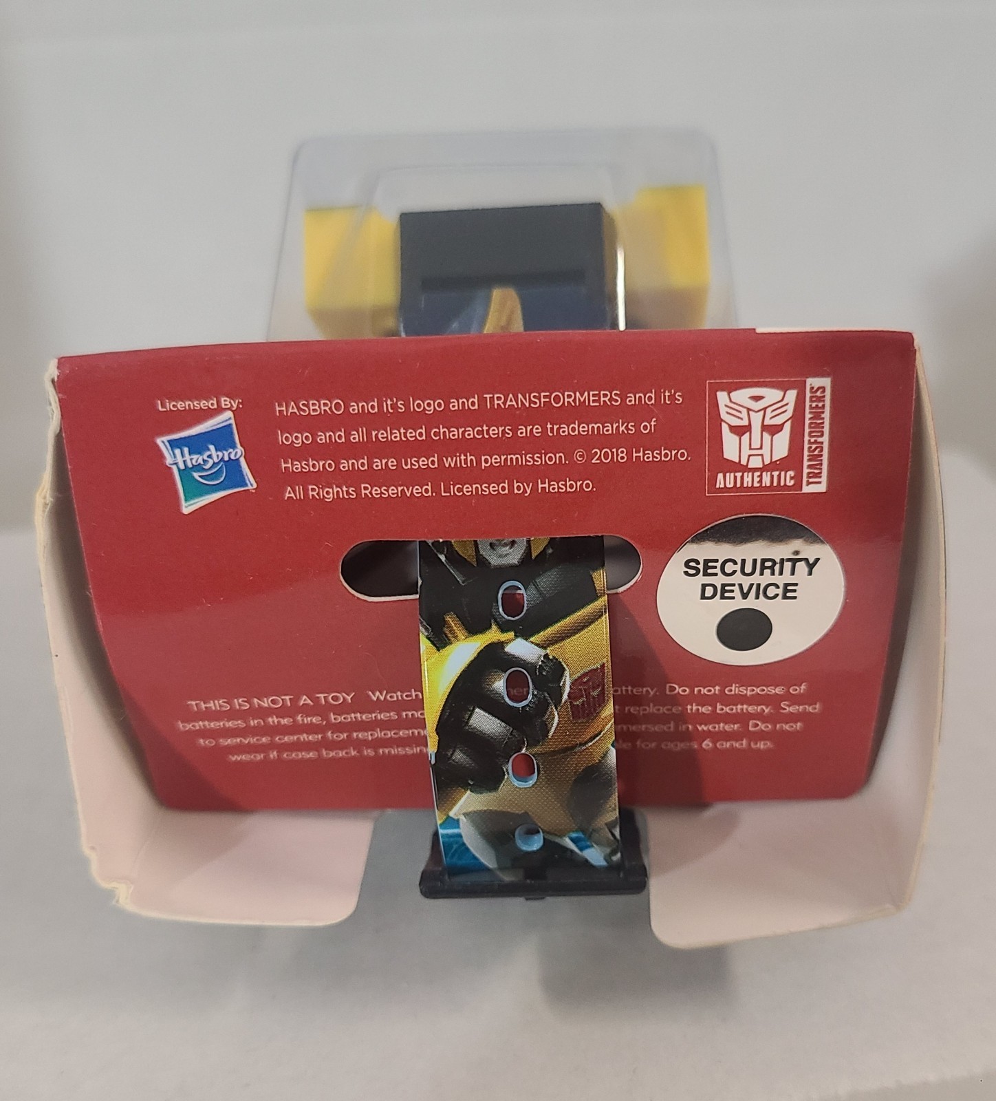Transformers LCD Watch RID Animated Bumblebee Converts to Robot Figure 2018 New