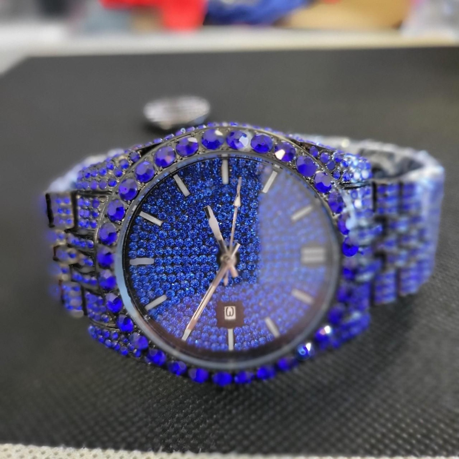 No-brand Men’s Blue Watch