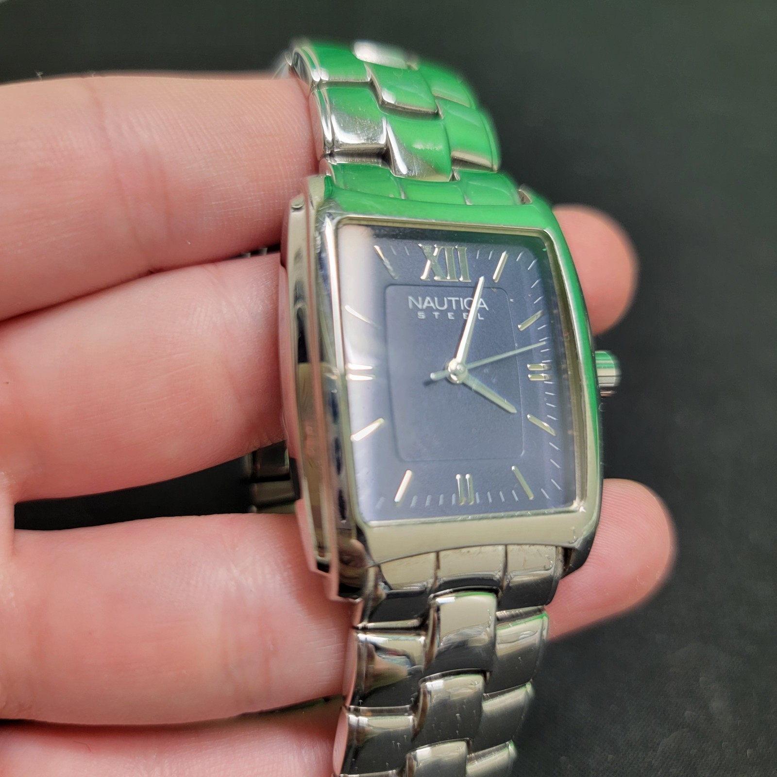 Nautica Brand Stainless Steel Men’s Watch Water Resistant 30 Meters