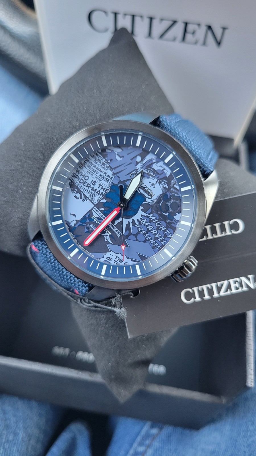 Citizen Eco-Drive Blue Men’s Watch – AW203704W
