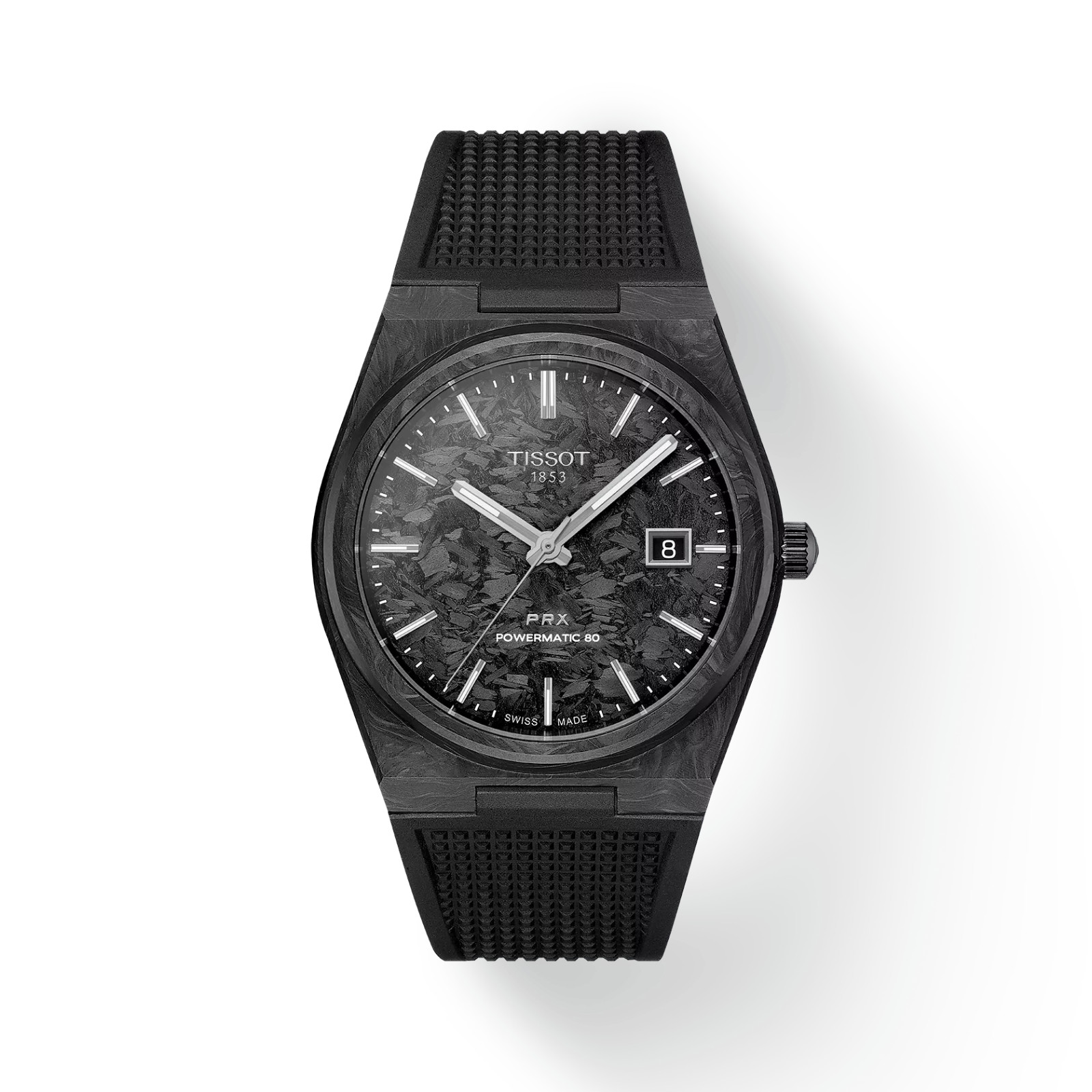 Tissot PRX Powermatic 80 Carbon 40.5 MM Automatic Watch T137.907.97.201.00