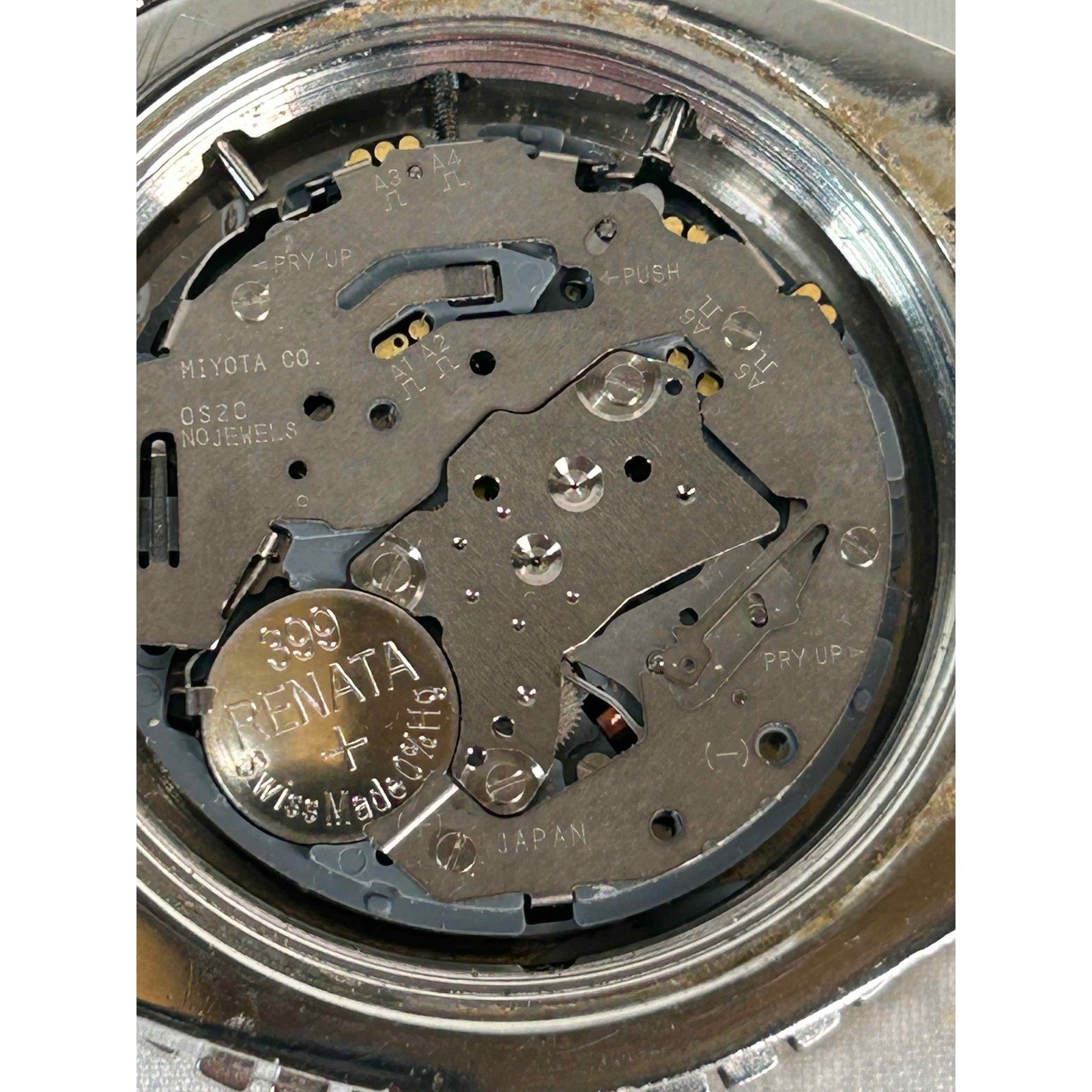 Sub Chrono Pro Diving Men’s Watch Rare For Repair Parts Not Working Broken