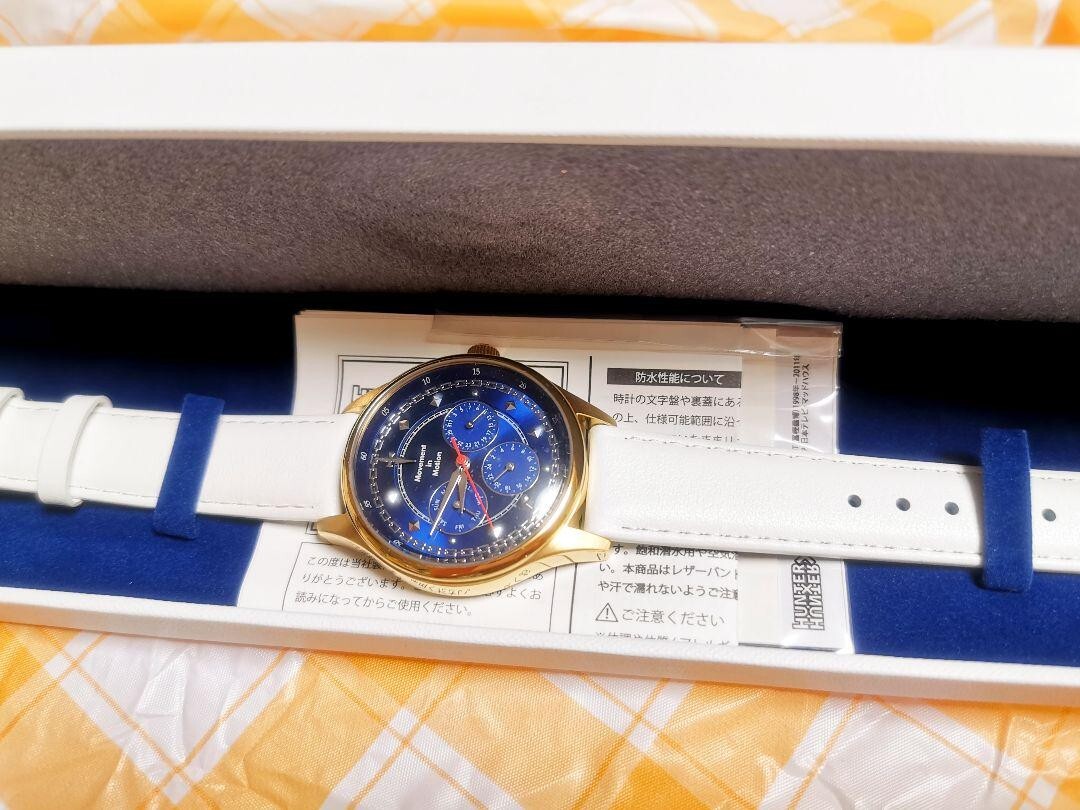 Hunter x Hunter x Tictac Kurapika Model Watch Collaboration Blue/White NEW