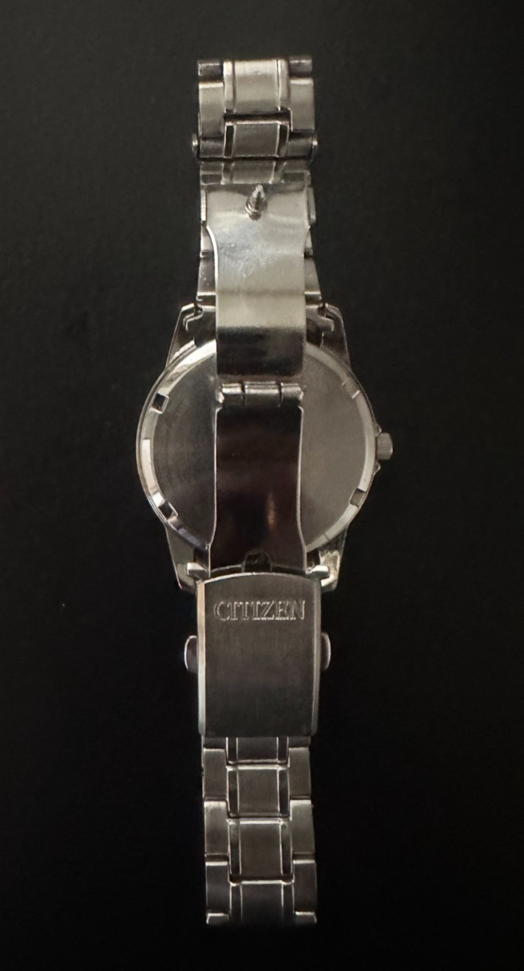 Citizen Eco-Drive E111-S053846 Solar Men’s Watch Black Dial Stainless Steel