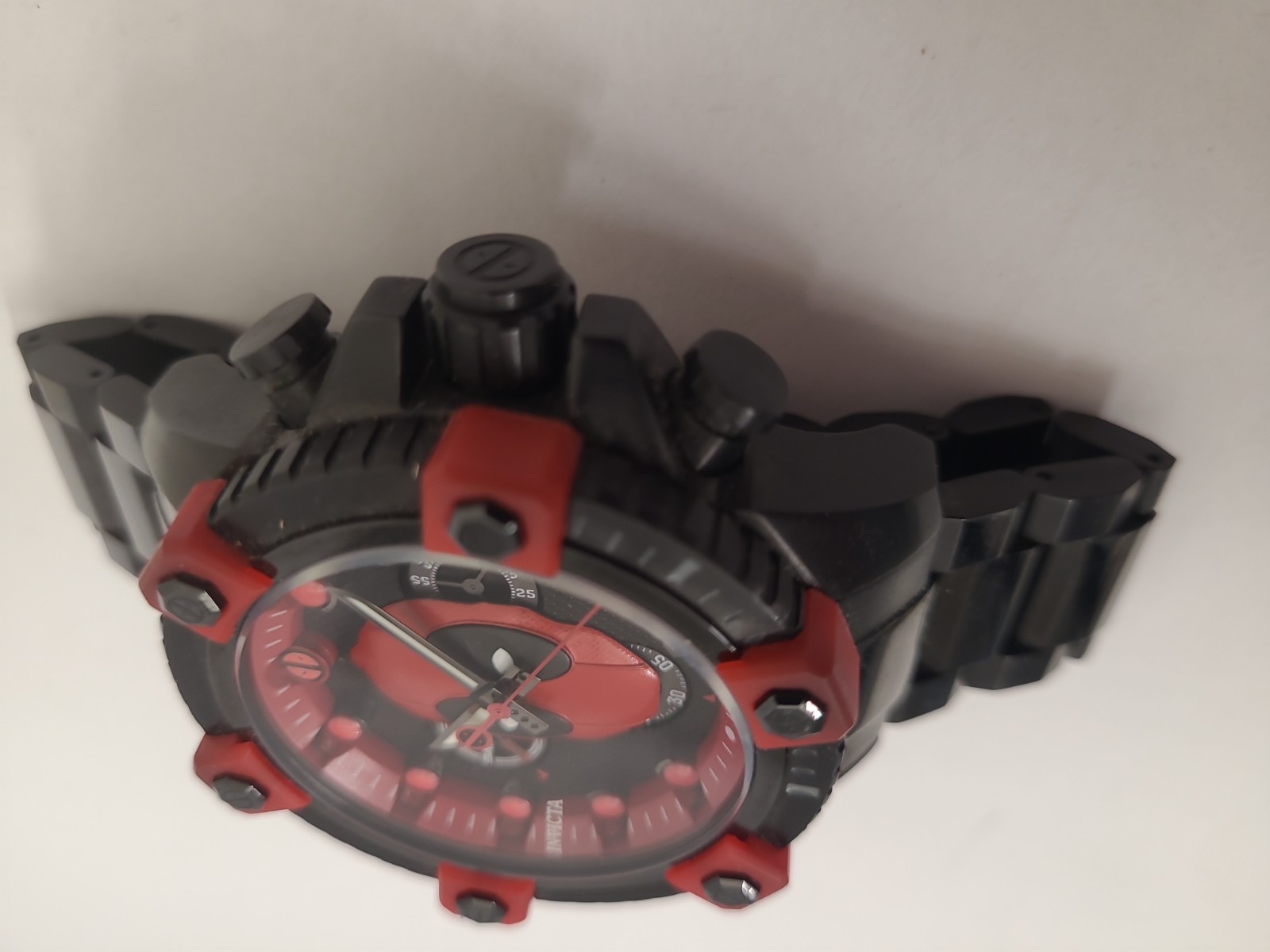 Invicta Limited Edition Marvel Deadpool Men’s Model 27155 48 mm Read DESCRIPTION
