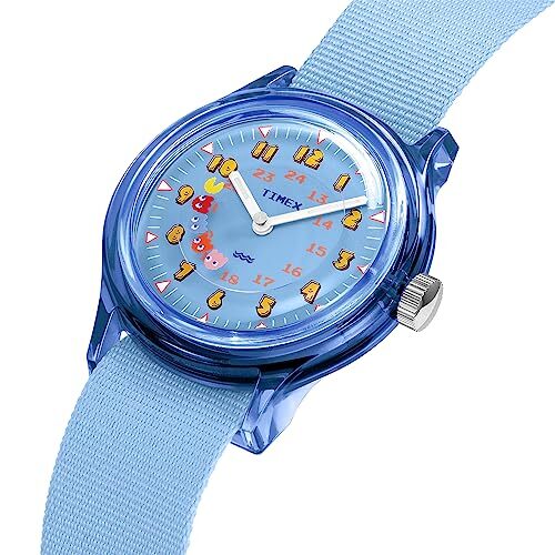[Timex] Watch PAC MAN Camper Quartz 3 ATM Waterproof 36MM Watch TW2V94000 Blue