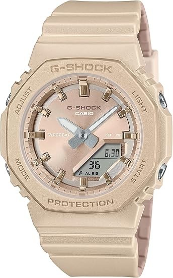 Casio G-Shock Biomass Plastic Watch GMA-P2100ST-9AJF Women’s Beige