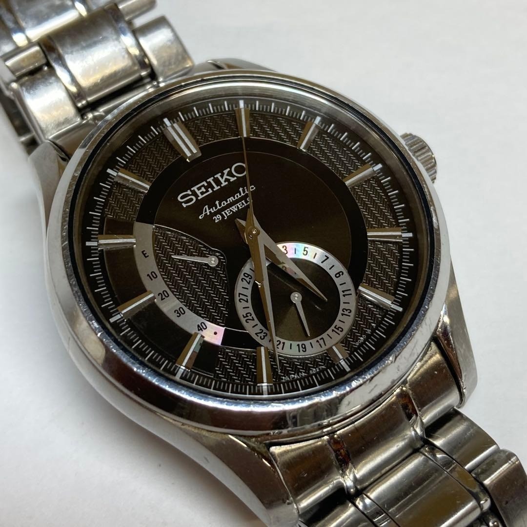 SEIKO 6R27-00A0 29 Jewels Automatic Men’s Watch 18.5cm Used
