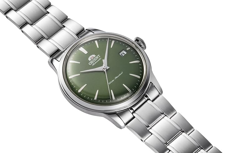 Orient Bambino RN-AC0M09E Grass Green Dial Automatic Watch Classic Mens