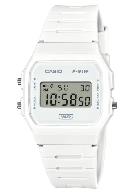 Mens Digital Watch Bio Based Resin Band LED Stopwatch Alarm Water Resistant
