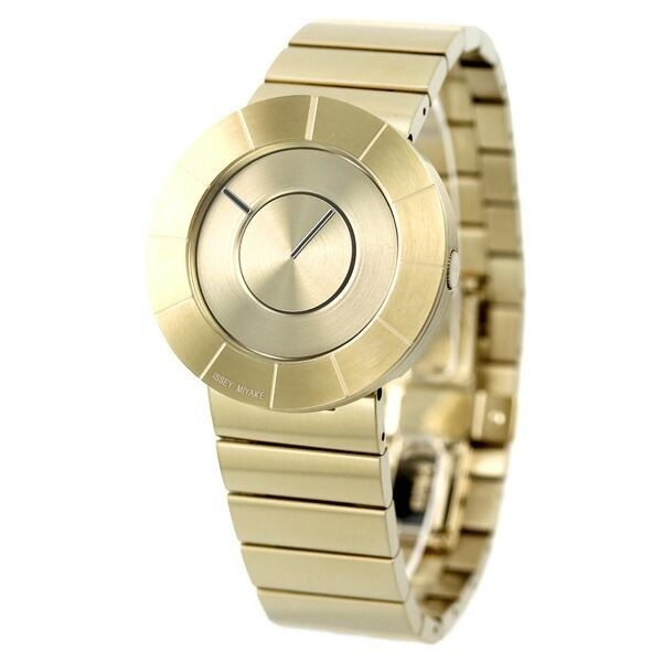 ISSEY MIYAKE TO Tio Yoshioka Tokujin design NY0N001 Gold Men in Box