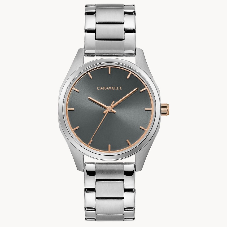 Caravelle By Bulova Men’s Unisex Watch 44L178 Stainless