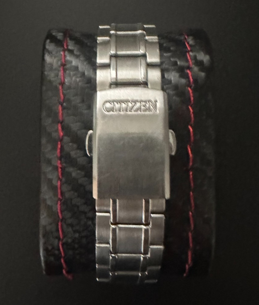 Citizen Eco-Drive E111-S053846 Solar Men’s Watch Black Dial Stainless Steel