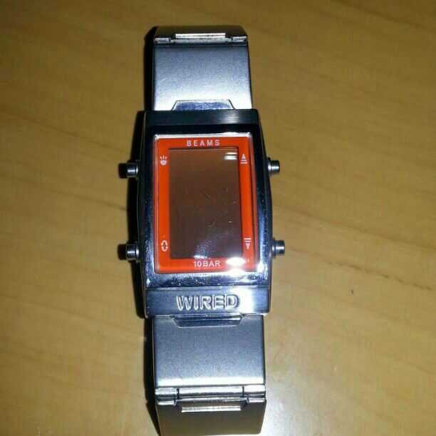 BEAMS WIRED Collaboration Watch Limited Edition Rare Quality 10BAR