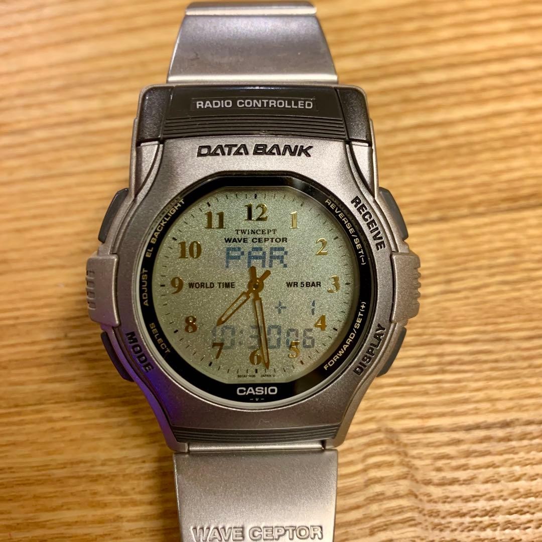 CASIO DATA BANK WAVE CEPTOR Watch
