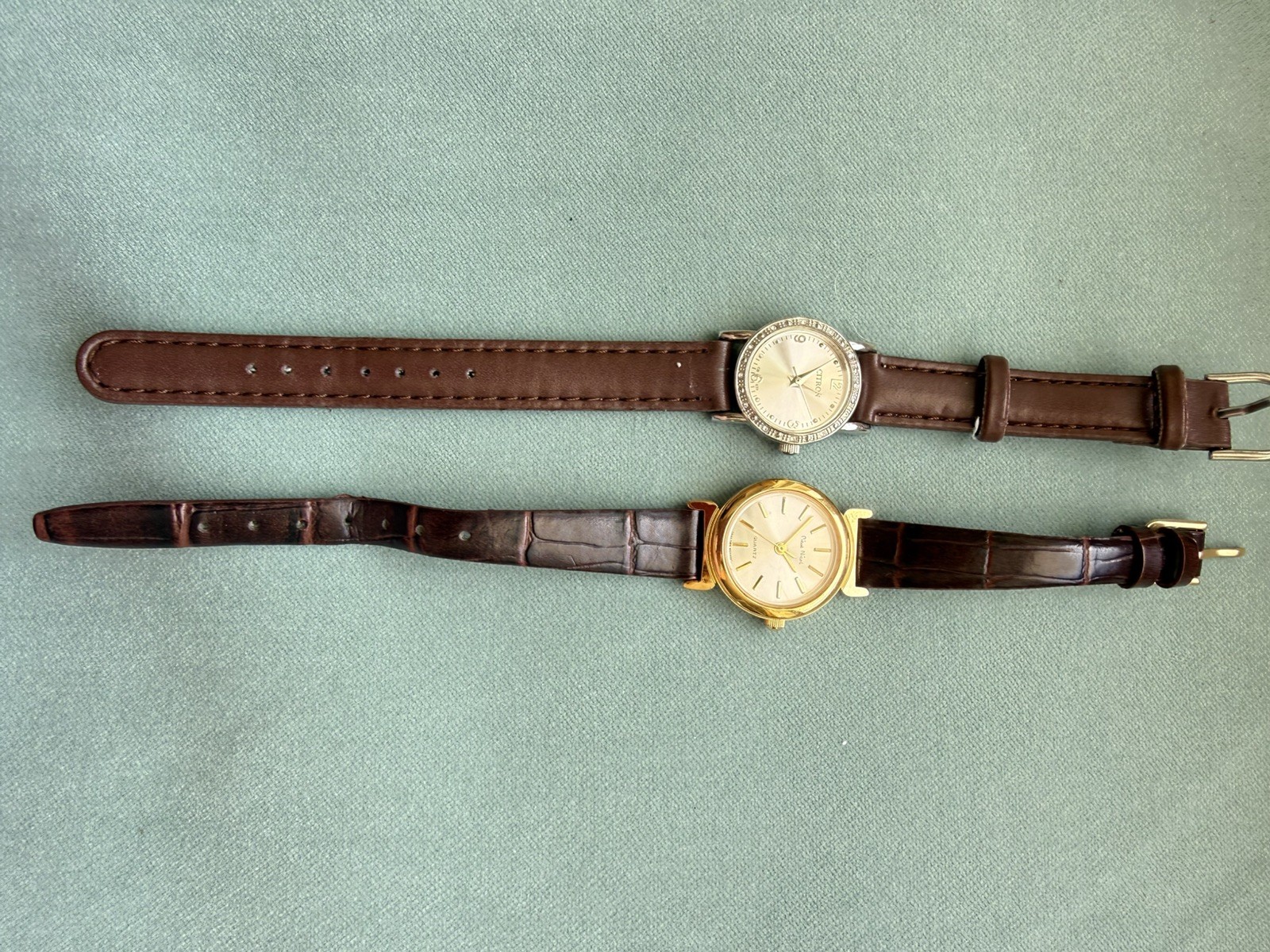 25 WORKING with batteries JOBLOT WATCHES vintage/modern gold/silver tone