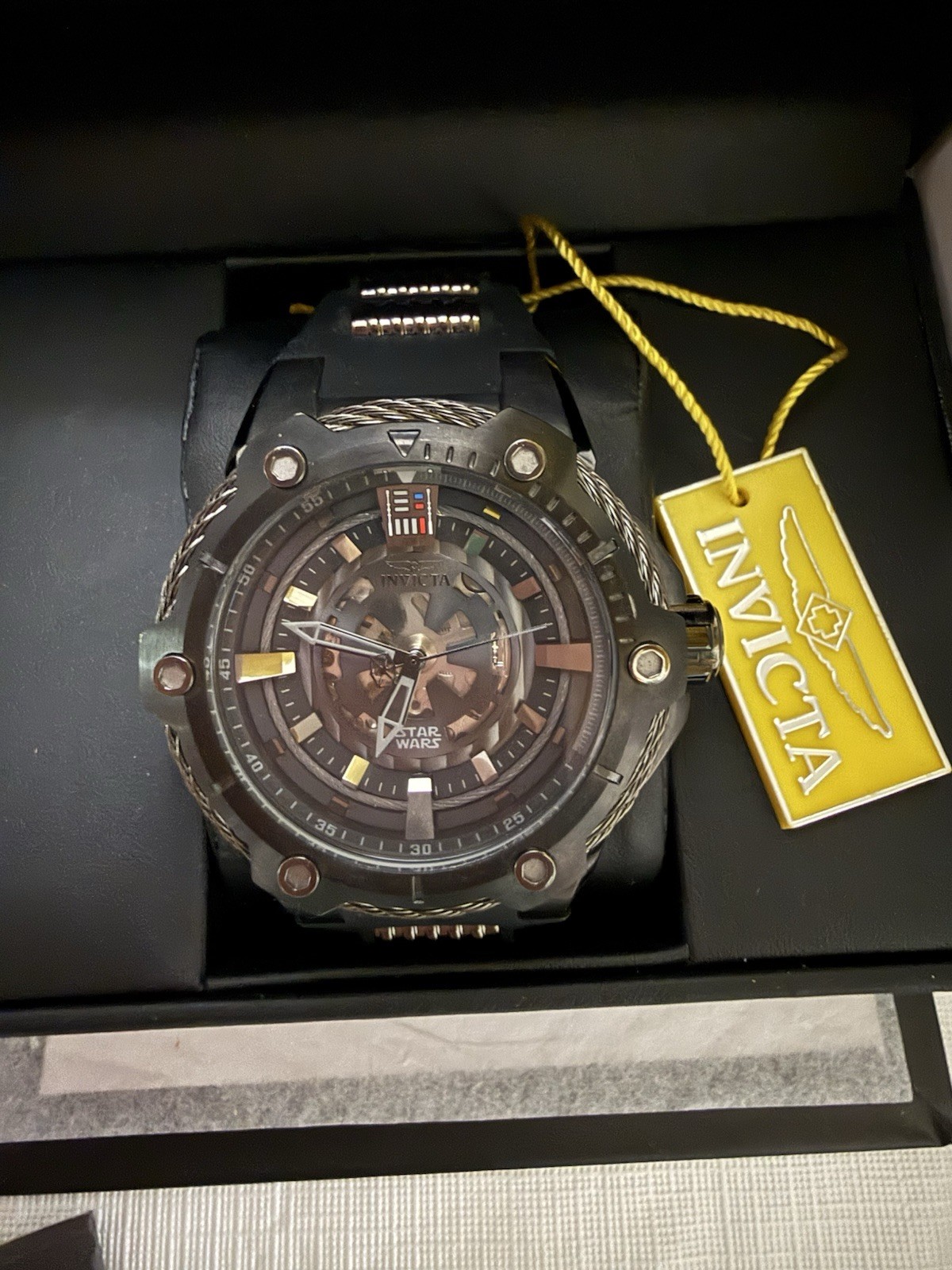 Invicta Star Wars Darth Vader Model 26123 Men’s Watch Automatic Limited Edition