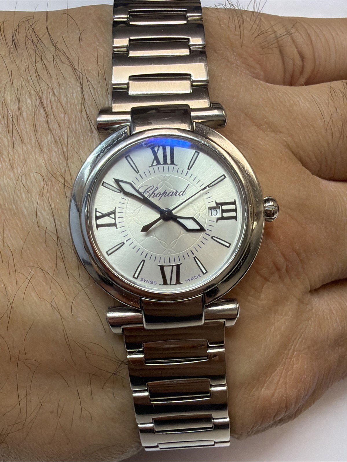 Chopard Imperial 28mm Silver Dial Women’s Watch – 8541