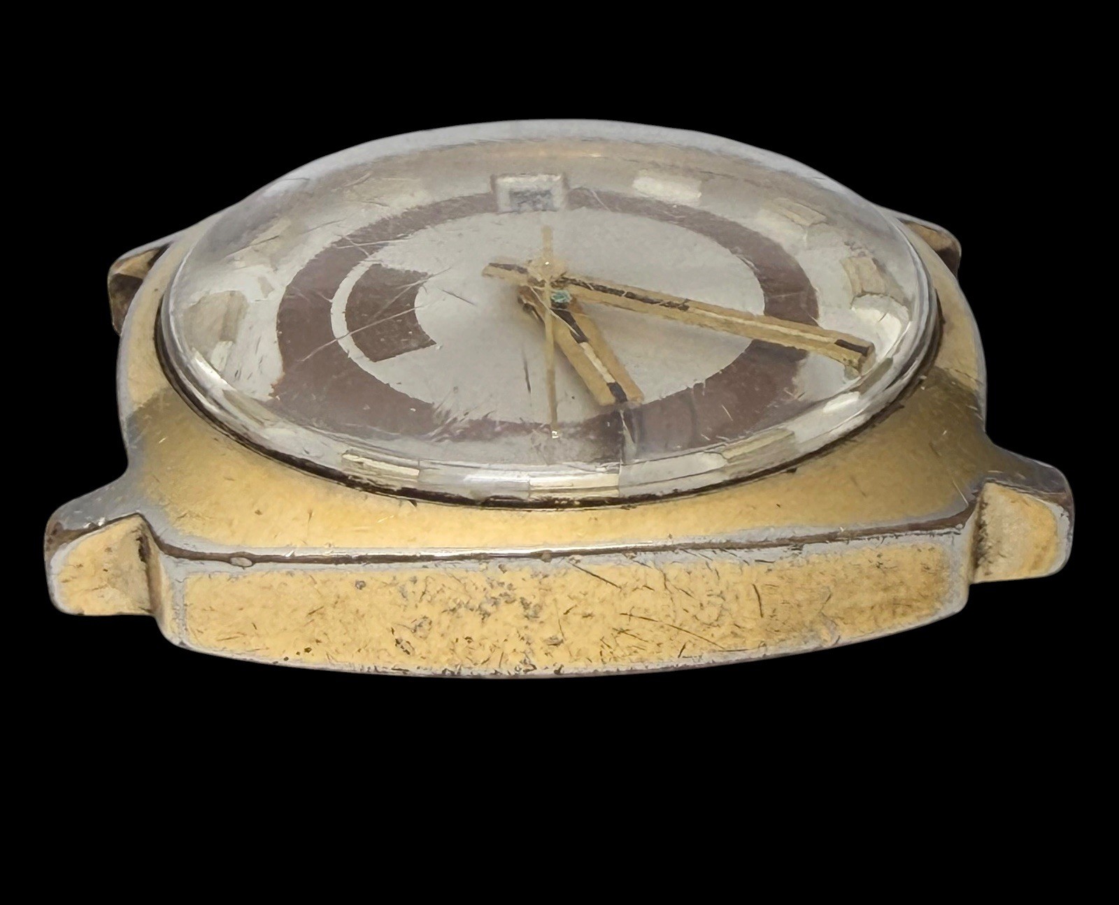 Vintage BENRUS 3249 426 WR Men’s Watch Runs On & Off Broken Stem Parts/Repairs