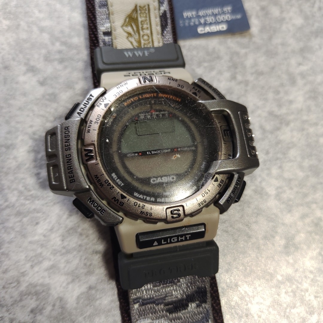 CASIO WWF PRT 40WWJ 5T Retro No.gs4548
