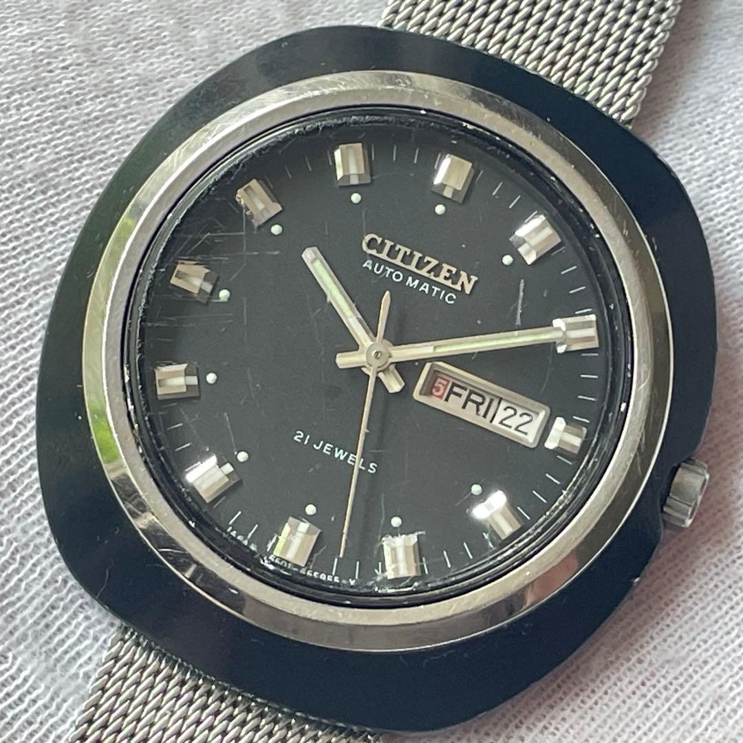 Citizen Blackie Automatic Wristwatch 39mm Analog wrist 21cm/8.3in