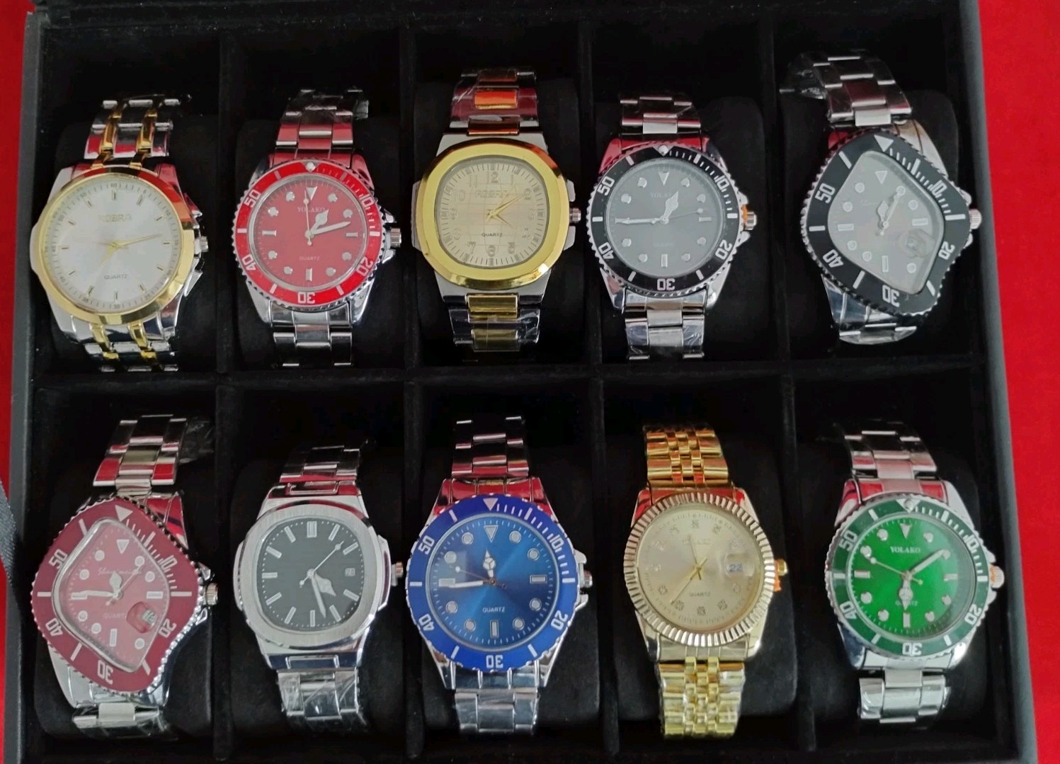 10 NEW Men’s Watches CLOSEOUT OVERSTOCK CLEARANCE DEAL Men Watch Lot IPHONE 2026