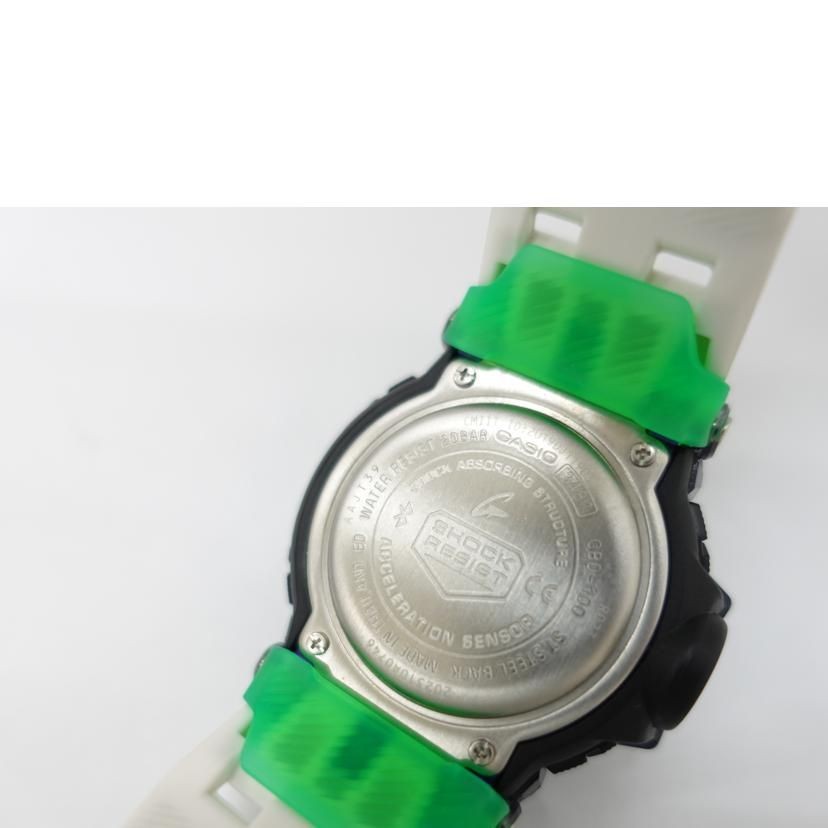 CASIO G-SHOCK G-SQUAD GBD-100SM-1A7JF Digital Watch Clear Black Green Used Japan