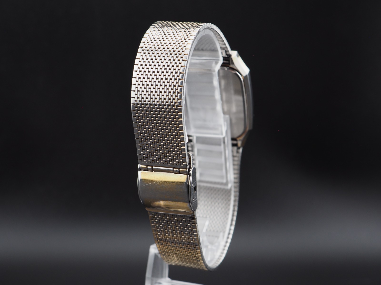 Vintage NEAR MINT Seiko DOLCE 7741-5130 Gold Quartz Mens Watch JAPAN