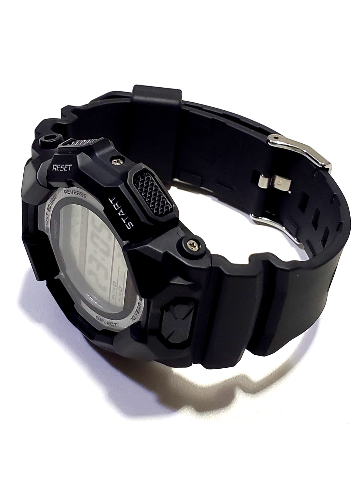 CASIO G-SHOCK GD-010 World Time Black Digital Watch Bio-Based Resin